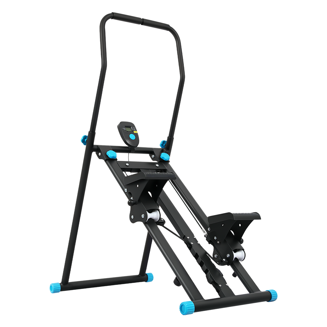 Centra Folding Stepper Machine Adjustable Height Home Gym Workout Full Body - Image 9
