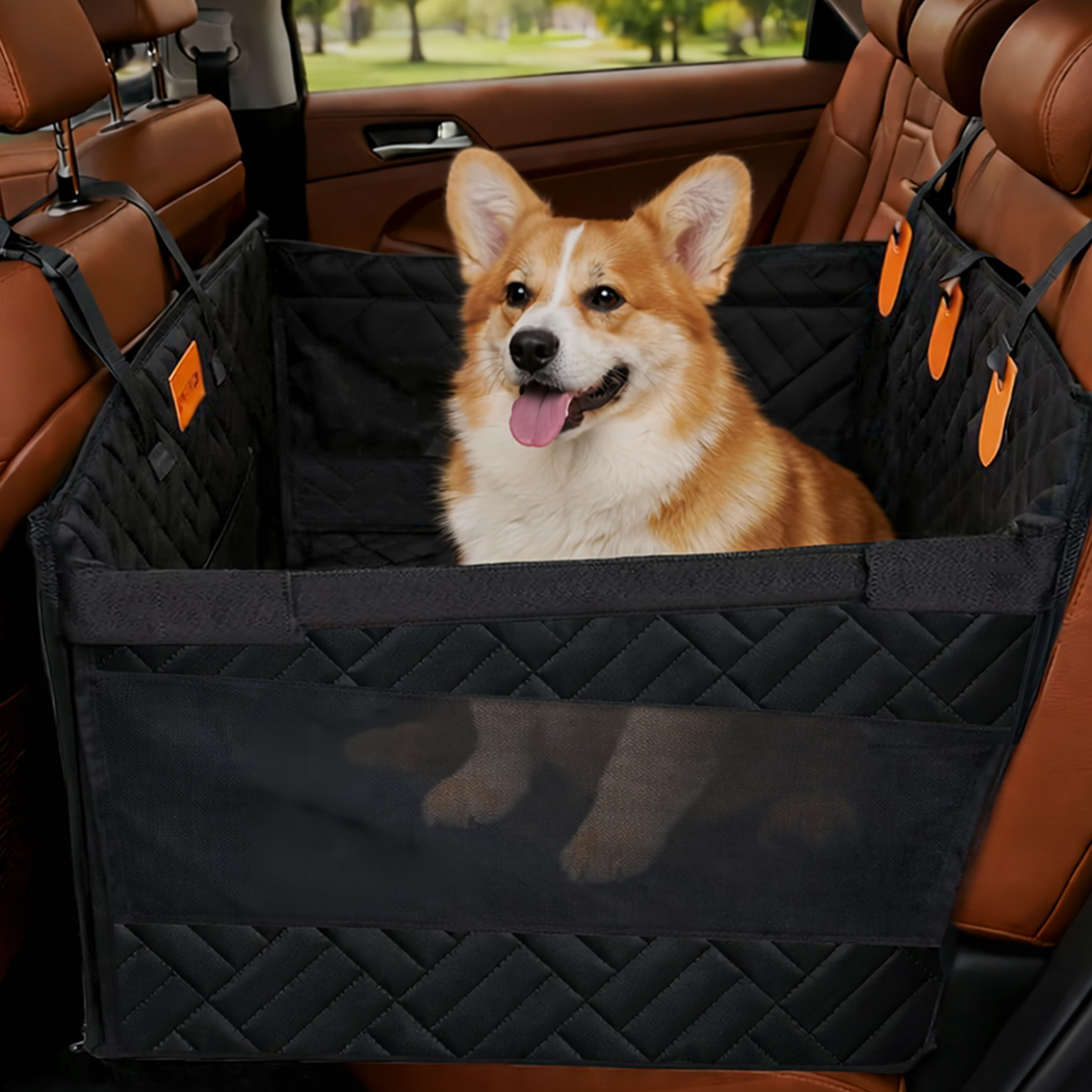 Pawz Dog Car Seat Bed Rear Safety Protector Pet Hammock Non Slip Waterproof - Image 8