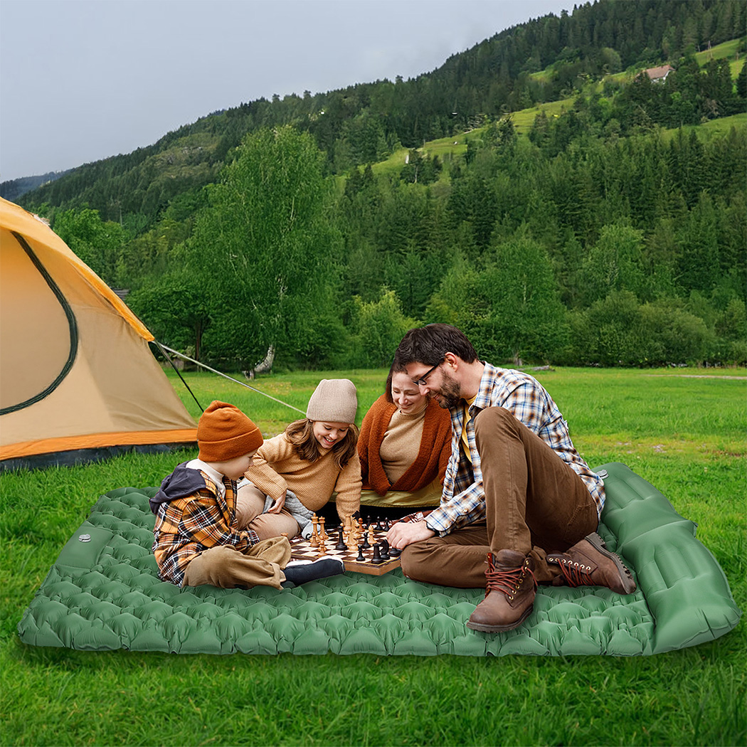 Mountview Sleeping Pad Inflatable Camping Double - Image 8