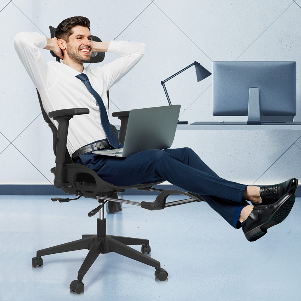 LEVEDE Ergonomic Office Chair Mesh Executive Seat - Image 8