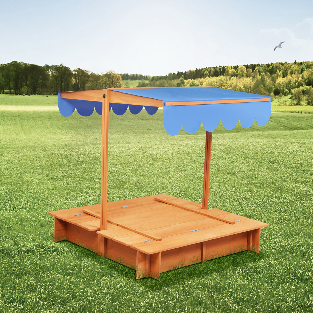 Bopeep Kids Wooden Sandbox - Image 7