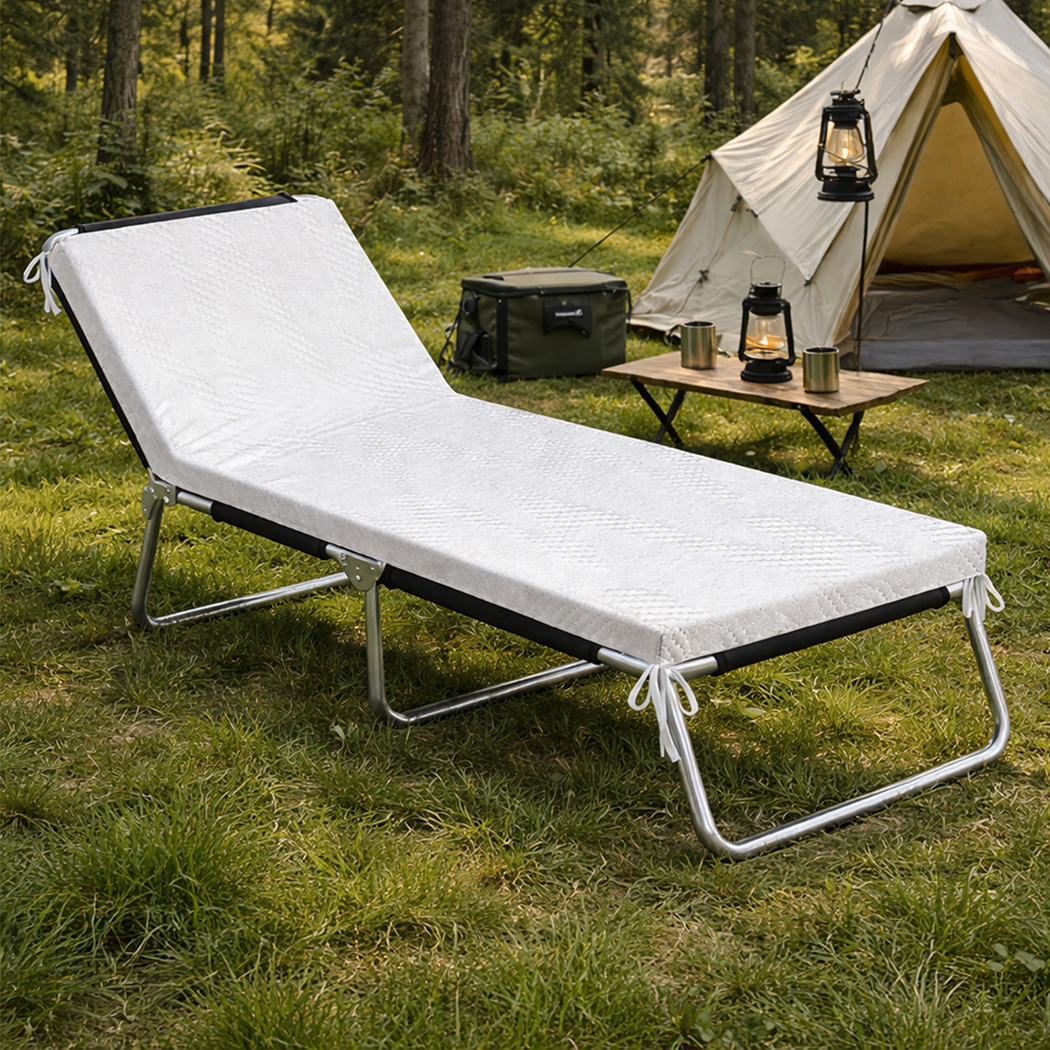 Dreamz Gel Memory Foam Mattress Topper Camping Bed Car Mattress Roll Floor Mat - Image 8