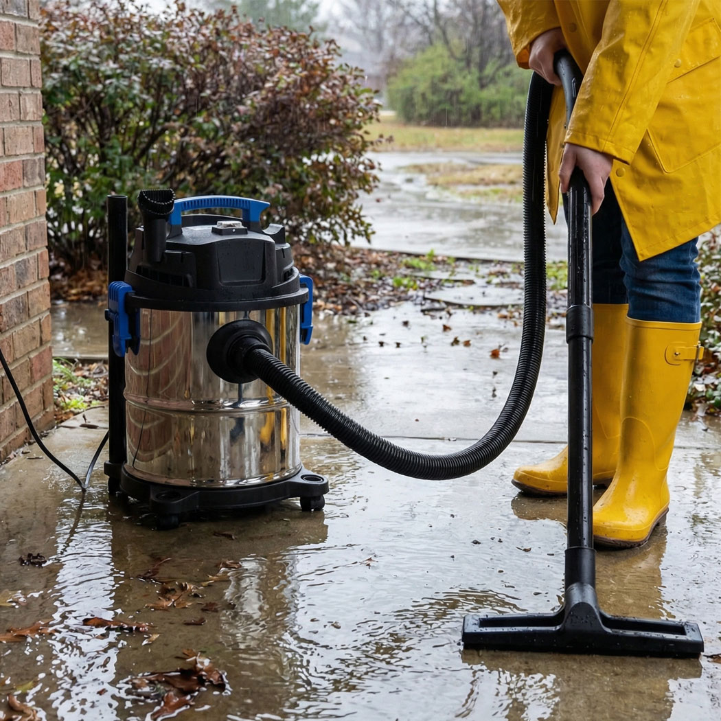 Spector 20L Wet Dry Vacuum Cleaner Blower Floor Carpet HEPA Filter Garage 1200W - Image 7