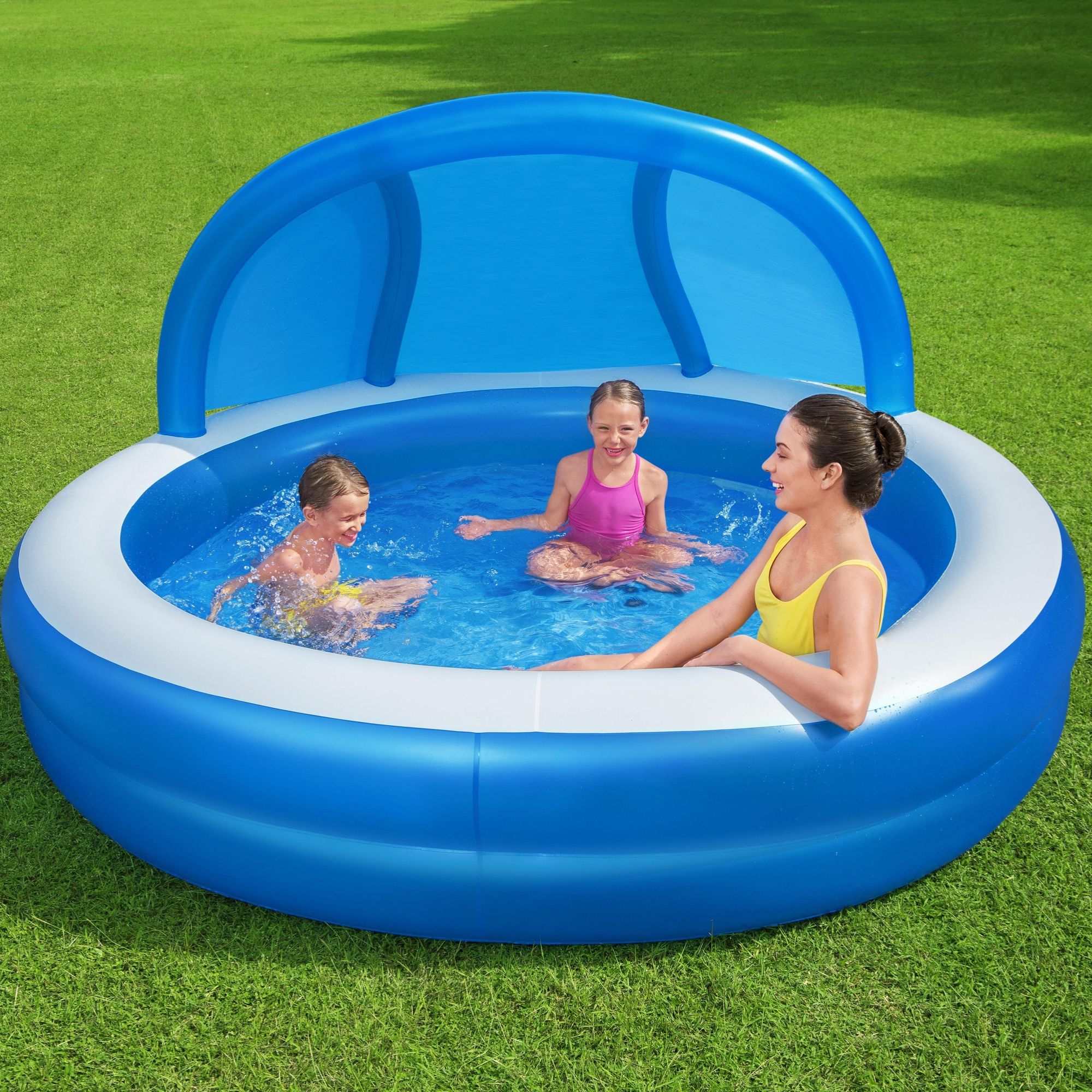 Bestway 2.41m x 2.41m x 1.40m Summer Days Family Pool - Image 4