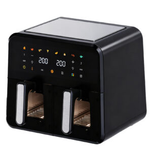 Spector 12L Dual Basket Air Fryer Electric Digital Touchscreen Oil Free Family