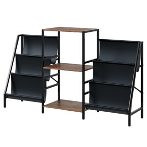 Levede Record Player Stand Vinyl Storage Up to 280 Albums Turntable Stand Shelf