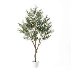 Lambu Artificial Olive Tree Palm Fake Green Leaves Natural Plants Indoors 205cm