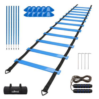 Centra Soccer Agility Training Poles Set Includes 6 Agility Poles Agility Ladder