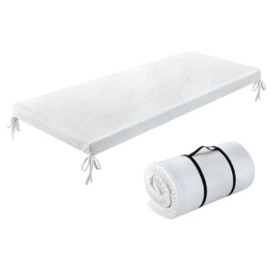 Dreamz Gel Memory Foam Mattress Topper Camping Bed Car Mattress Roll Floor Mat