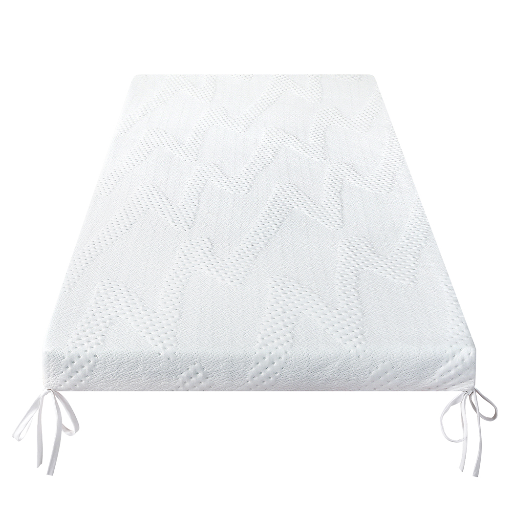 Dreamz Gel Memory Foam Mattress Topper Camping Bed Car Mattress Roll Floor Mat - Image 2