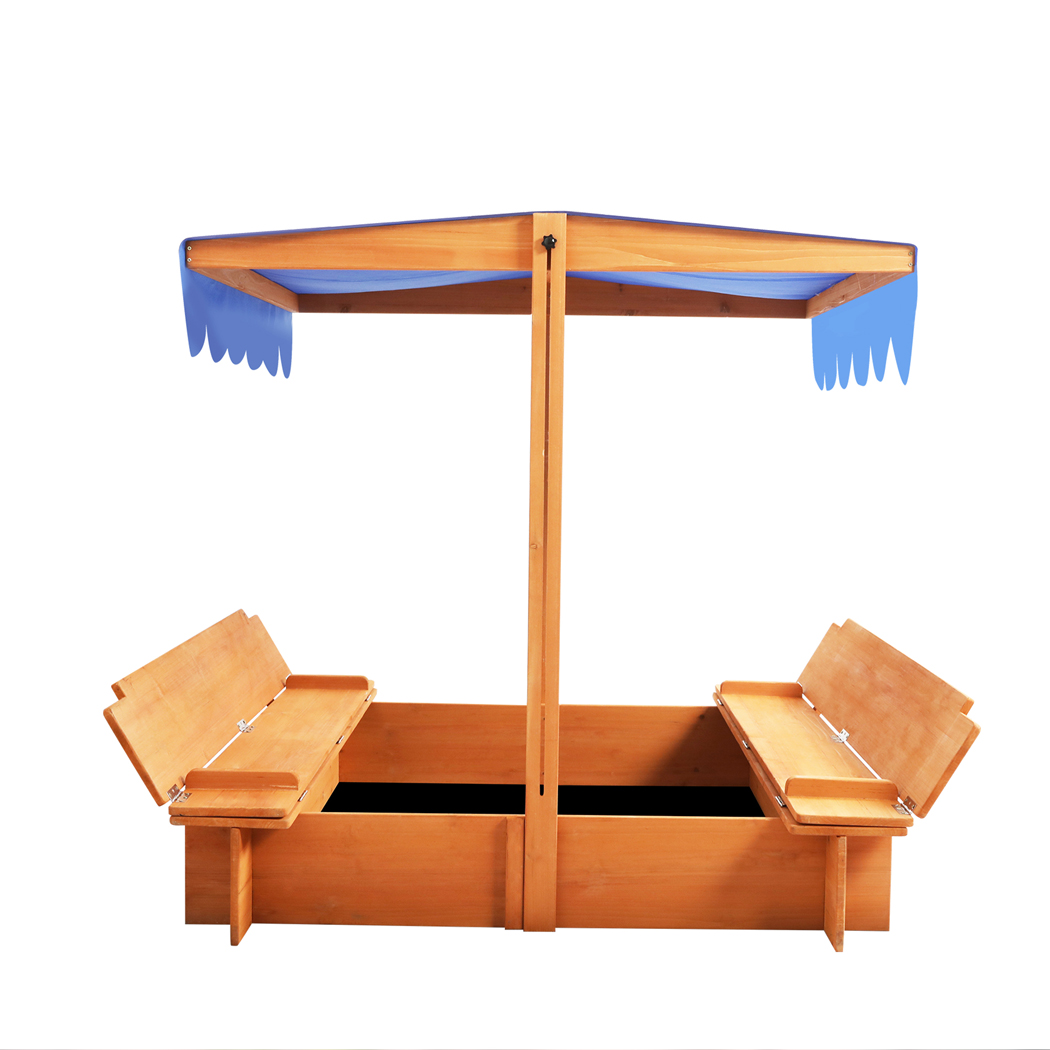 Bopeep Kids Wooden Sandbox - Image 2