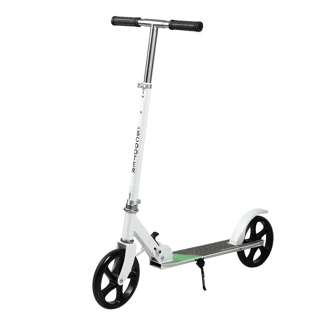 MONVELO Folding Scooter Dual Large Wheels White - Image 2