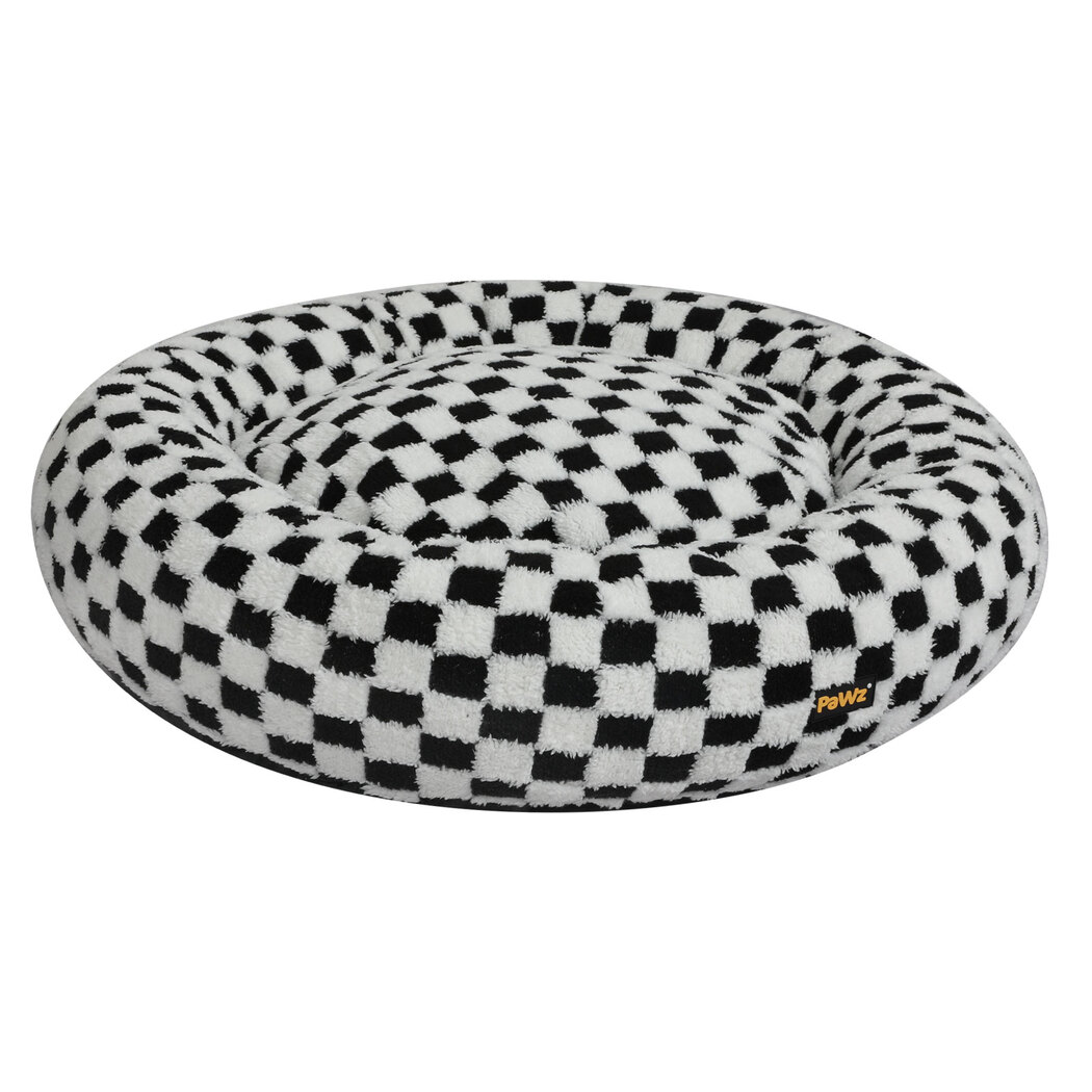 Pawz Circular Plush Dog Cosy Bed Calming Pet Plush Bed - Image 2