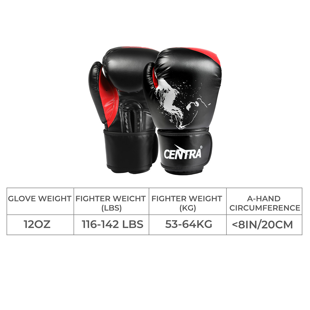 Centra Boxing Gloves Training Mitts Sparring Muay Thai 12OZ For Men And Women - Image 3