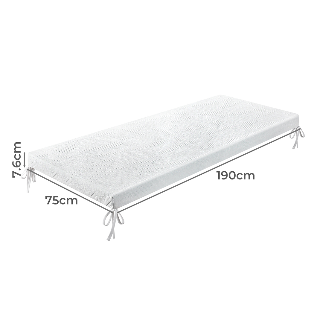 Dreamz Gel Memory Foam Mattress Topper Camping Bed Car Mattress Roll Floor Mat - Image 3
