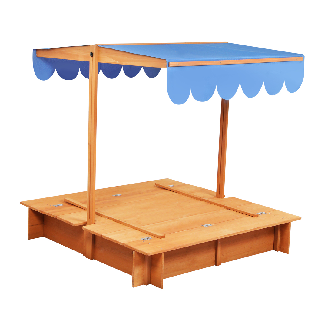 Bopeep Kids Wooden Sandbox - Image 4