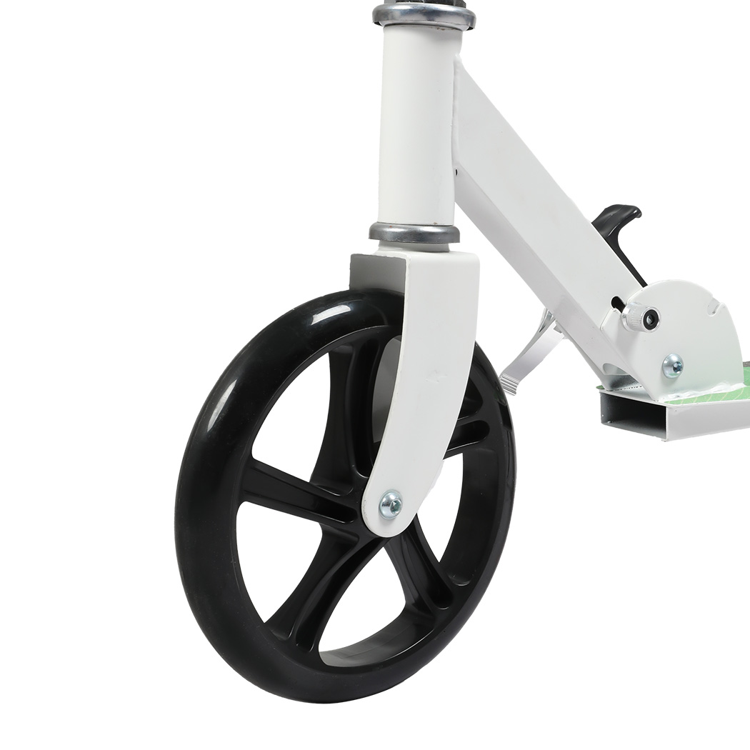 MONVELO Folding Scooter Dual Large Wheels White - Image 5