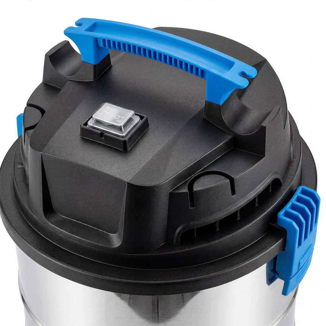 Spector 20L Wet Dry Vacuum Cleaner Blower Floor Carpet HEPA Filter Garage 1200W - Image 6